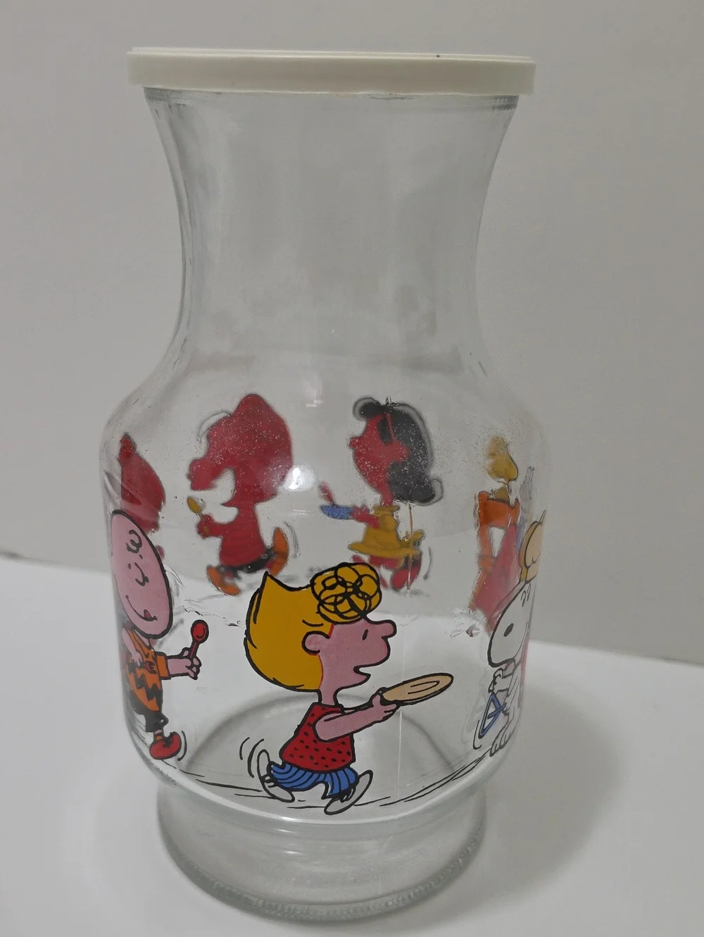 Snoopy's Kitchen Glass Jar with Lid